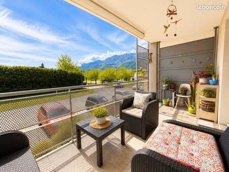appartement t3 avec grande terrasse et vue panoramique sur belledonne – le cheylas