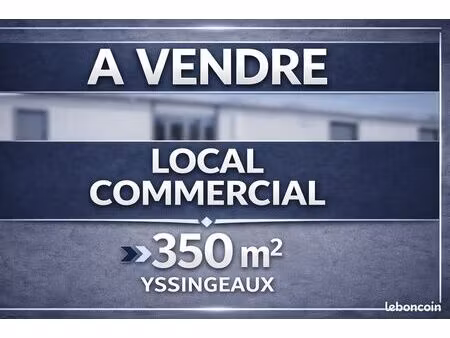 local commercial 350 m² yssingeaux