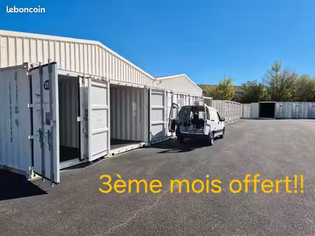 ? box de stockage sécurisés 14 & 28 m² – proche angers