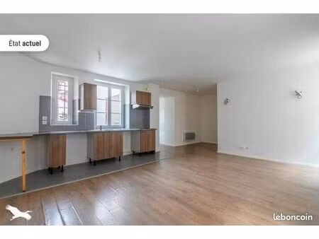 appartement 3 pièces 63 m²