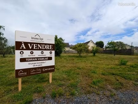 terrain 411 m² beaumont en veron