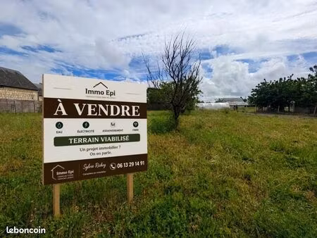terrain 721 m² beaumont en veron