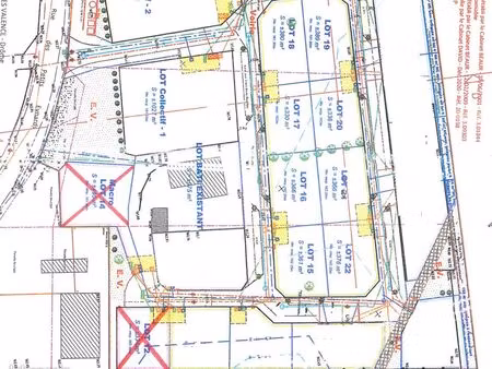 terrain 336 m² saint marcel les valence