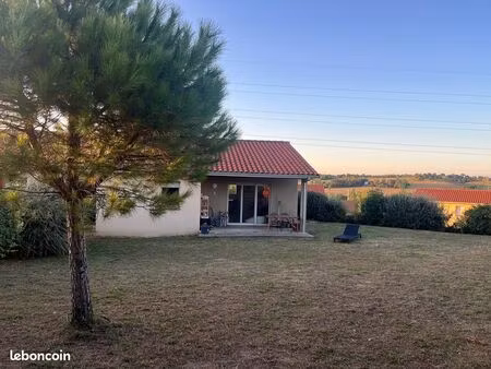 montrabé. maison t4 . terrain 700m2