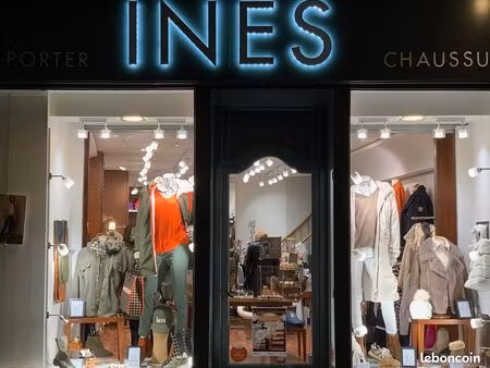 opportunité rare – boutique mode + murs commerciaux – alençon
