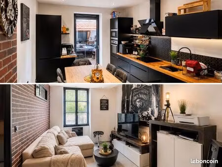 t2 rénové avec terrasse privative