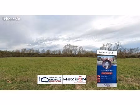 terrain 468 m² drocourt