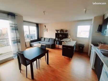 t2 48 m² avec balcon + parking – chantepie