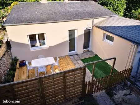 joli t2 meublé avec terrasse
