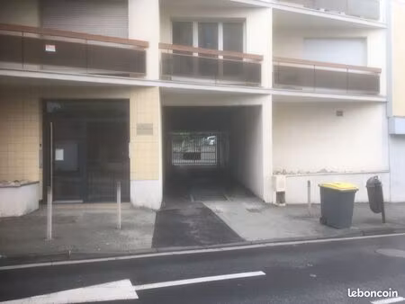 garage sécurisé