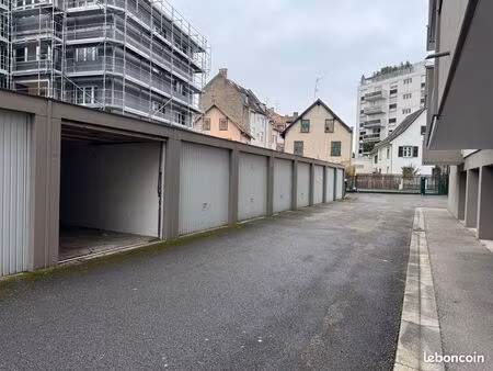 vente garage sécurisé 100 rue de la ziegelau stasbourg