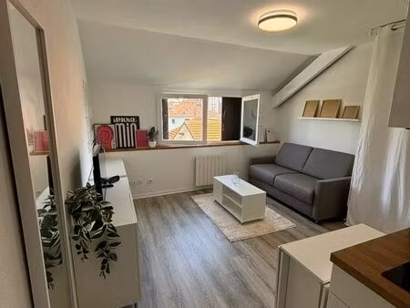 studio meublé billere 17m2