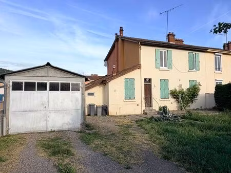 vend maison 70+32m2 terrain 380m2
