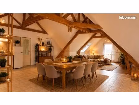 appartement de charme volume incroyable et vue montagne au coeur du village