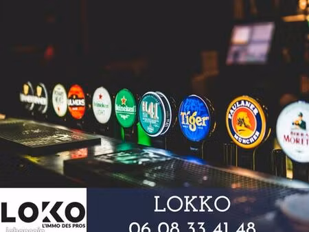 fonds de commerce bar 180 m²