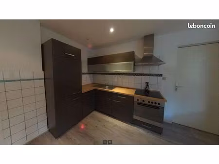 appartement t2 avec garage et jardin