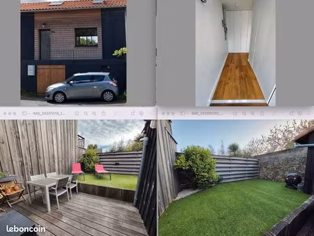 maison de 55 m² au sol  aux couëts  rénovée par un architecte  lumineuse avec extérieur