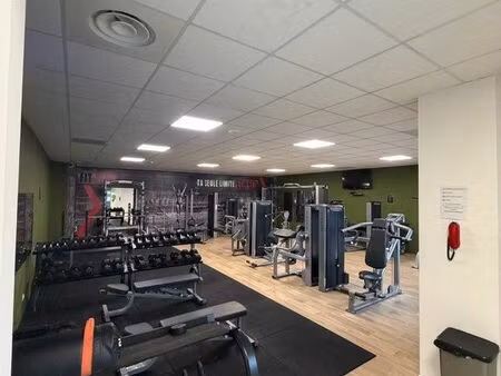 fond de commerce salle de fitness
