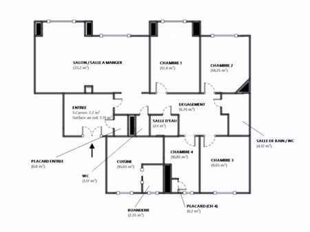 appartement de luxe à vendre dans le quartier prince–marmottan