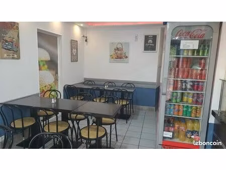 fond de commerce kebab fast food