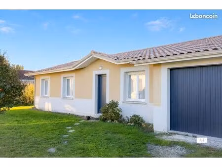 maison de plain-pied – 4 chambres – garage – moulis-en-médoc