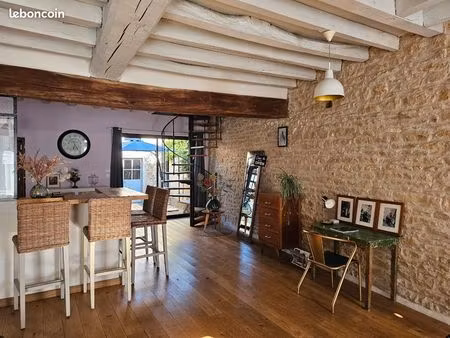 jolie petite maison rénovée en bourgogne  puisaye