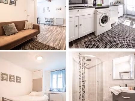 meublé - quartier cathédrale - appartement 2 pièces rénové - disponible au 15 mai