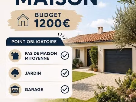 recherche maison location