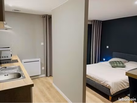 appartement meublé t1 26m2  cosy  terrasse  état neuf