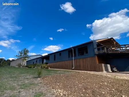 bien d'exception loft industriel-discothèque-dortoir-spa-mobil-home-entrepôt 400m² - 2 car