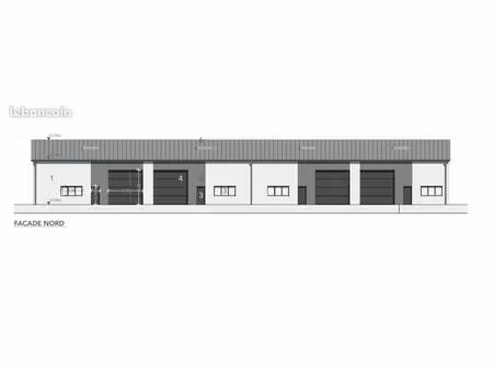cellules d’activités-stockage  neuves 205 à 255 m² – proche coutances – disponibles 4ème t