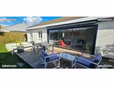 pavillon individuel plain-pied  2 garages  amiens sud