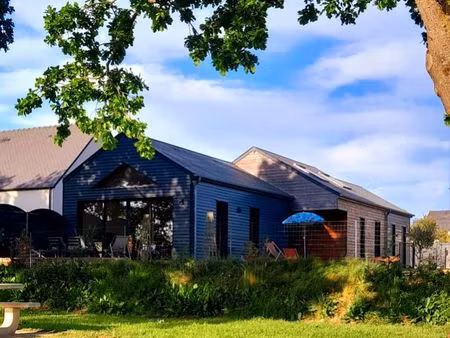 maison en bois avec vue imprenable + gîte indépendant à pontorson