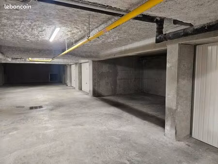parking en souterrain thonon