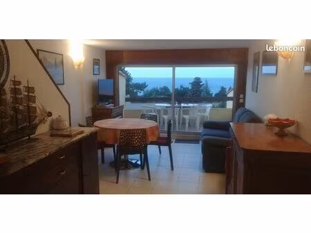 villa de 75 m² avec terrasse vue sur mer à collioure