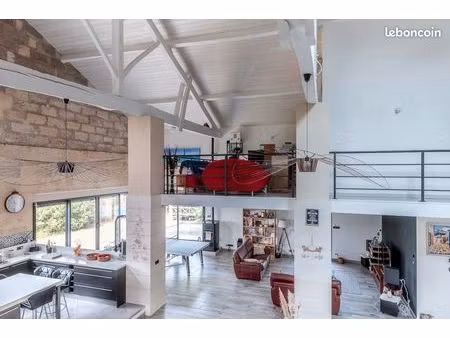 maison de charme rénovée - esprit loft - sans frais d'agence - négociable