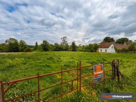terrain 1921 m² mons-boubert