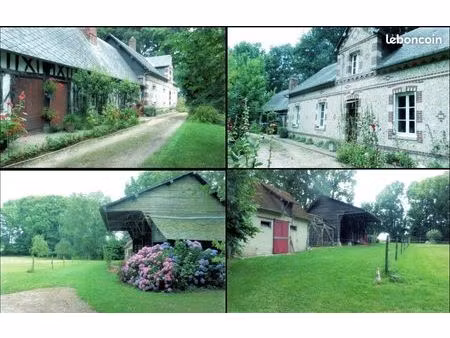 corps de ferme de caractère – brique & silex – 1 2 ha – proche fécamp