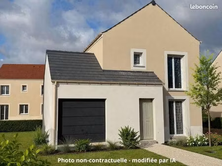 maison familiale 4 pièces avec jardin et garage – la rochette