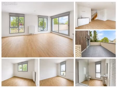 t3 neufs avec terrasse / jardin