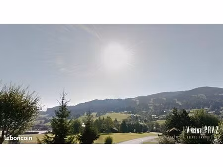 terrain 978 m² megève