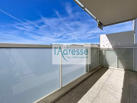 2 pièces antibes etage élevé avec 2 parkings sous-sol