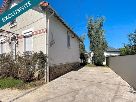 le plateau - maison de 84 m2 (104 m2 au sol) avec un beau jardin (parcelle de 319m2) à deu