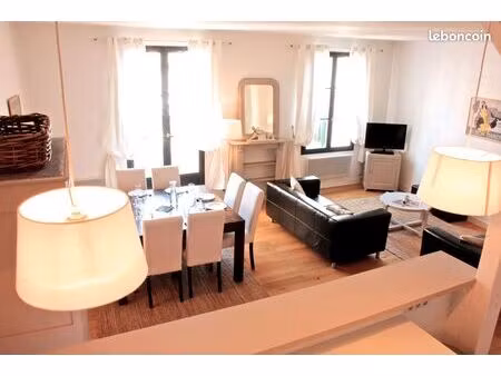 duplex f4 meublé avec terrasse centre ville blois