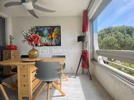 joli appartement t2 cabine avec loggia