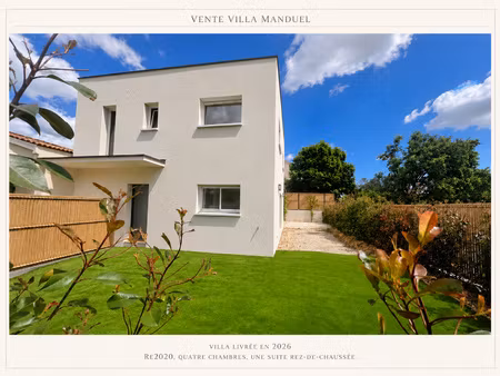 exclusivité expertimo - maison neuve manduel - 4 chambres
