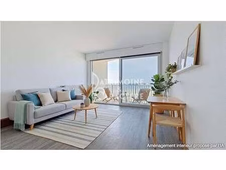 vente appartement t1 bord de mer à quiberon (56170) : à vendre t1 bord de mer / 25m² quibe