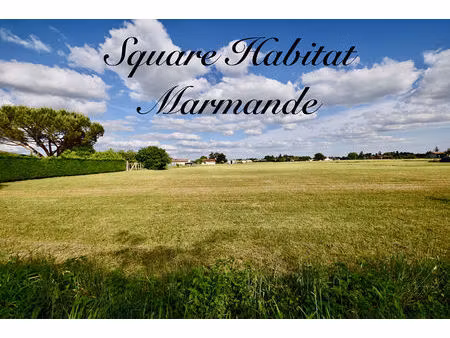 terrain marmande 722 m2
