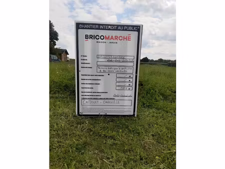 vente terrain 1818 m² à caillouet-orgeville (27120)  110 000 €