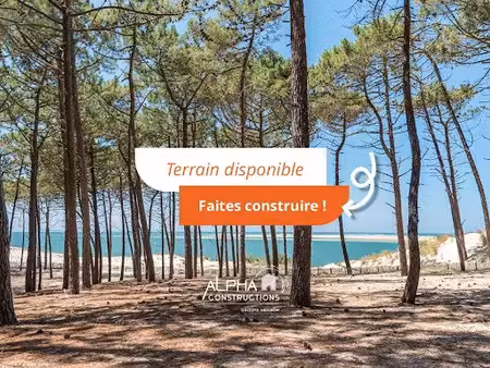 vente terrain 500 m² à mios (33380)  160 000 €